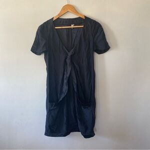 IRO silk mini dress in black Size women’s 8